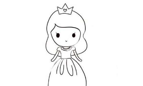 教你画十二星座公主，一二三年级画十二星座公主？图16